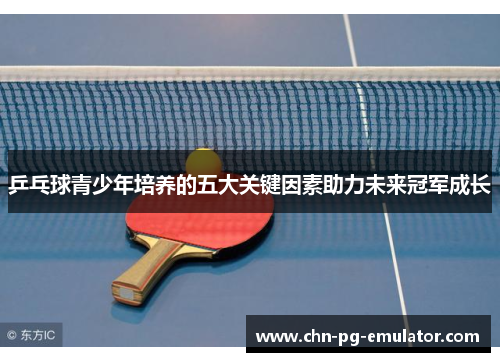 乒乓球青少年培养的五大关键因素助力未来冠军成长